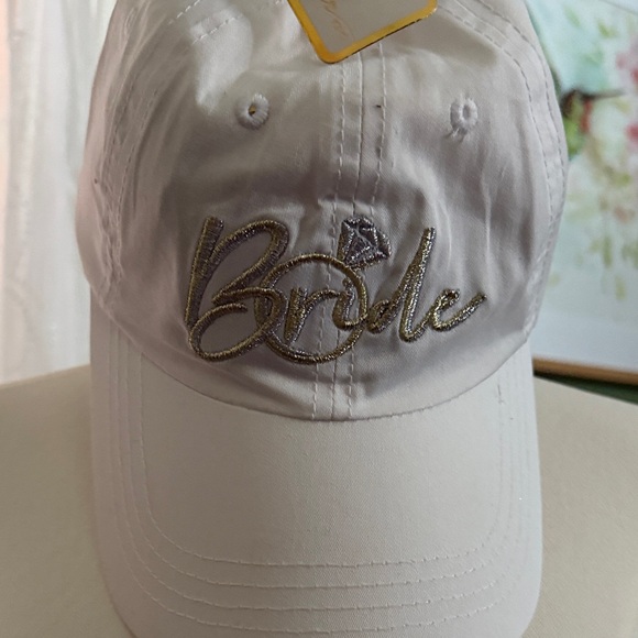 Accessories - White Bride Cap